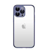 Apple iPhone 15 Pro Max Uyumlu Kılıf Zore Kamera Korumalı Bontez Bumper (Lacivert)