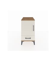 Kronos Komodin 2 Raflı Tek Çekmeceli Tek Kapaklı 44x59x80 Çam-Aytaşı