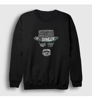 Presmono Unisex Siyah Wordart Breaking Bad Sweatshirt 185750tt