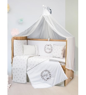 Aras Bebe Sleep Uyku Seti 70x130 Cm - Gri