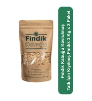 Fındık Kabuğu Kavrulmuş Tatlı İçin Kıyılmış Fındık 1 Kg x 2 Paket