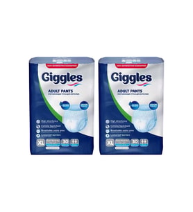 Giggles Külotlu Yetişkin Hasta Bezi XLarge 60 Adet
