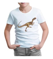 Dinazor Velo Beyaz Çocuk Tshirt