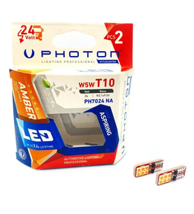 T10 W5W 24V Turuncu Led PH7024 NA