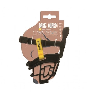 M-Pets Bark Guard Ağızlık (S) Black/Yellow