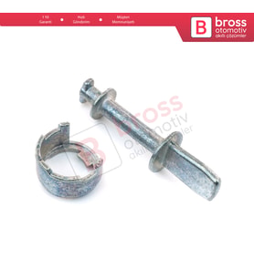 VW Passat B6 B7 İçin Ön Kapı Kilidi Tamir Parçası 48 mm 3C0837167