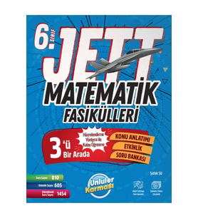 Ünlüler Karması 6.Sınıf Jett Matematik Fasikülleri