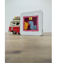Kova Burç Bardak (Kupa) Altlığı