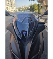MOTOCAM Yamaha Xmax Ön Cam 2018-2022 Model 36cm Füme Renkli 4mm SPORTİF
