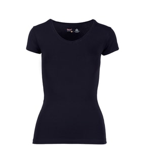 Looksense Bsm Kadın Modal V Yaka Kısa Kol Body 46543 (Lacivert)