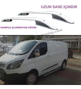 Ford Custom Üst Port Bagaj Tavan Çıtası Uzun 2012+