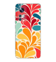 PrintiFy Xiaomi Mi 12 Pro ile Uyumlu Retro Color 5  Kamera Korumalı Şeffaf  Kılıf
