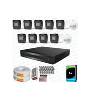 Provzen Hikvision RV 9 Kameralı Full HD Geniş Açı Güvenlik Kamerası 1TB