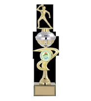 ODAK KUPA - Figürlü Kupalar - Masa Tenisi Kadın Figürlü Kupalar FG-065 C - 43 cm