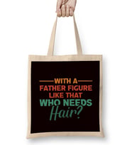 Father Bald Baldy Alopecia Balding Daddy Dad Papa Husband Bez Çanta Uzun Saplı