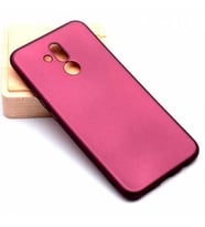 Jopus Mate 20 Lite ile Uyumlu Soft Silikon Kılıf  Mürdüm