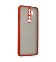 Xiaomi Redmi Note 8 Pro Kılıf Montreal Silikon Kapak - Kırmızı