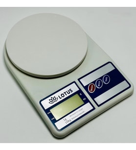 Lotus Dijital Mutfak Terazisi 10kg - 1gr Yüksek Hassasiyetli Terazi