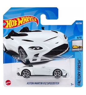 Hot Wheels Aston Martin V12 Speedster - Beyaz (1/64) 2022 Serisi