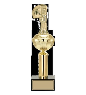 ODAK KUPA - Figürlü Kupalar - Briç Figürlü Kupalar FG-047 C - 38 cm