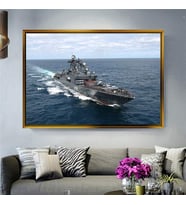 Altın Çerçeveli dekoratif tablo a725 (Gold)