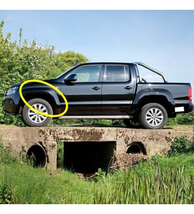 VW Amarok 2013-2016 Sol Ön Çamurluk Dodik Üst Parça 2HH853717