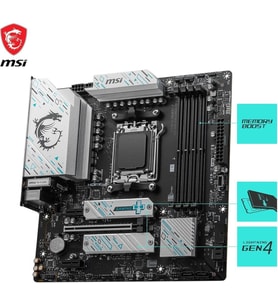 MSI B650M Gaming Plus Wi-Fi AMD AM5 DDR5 Micro ATX Anakart Teşhir
