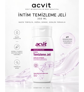 Acvit İntim Temizleme Jeli – 250 Ml.