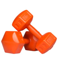 Ecgspor 5 Kg Turuncu Dambıl Seti 5 Kg x 2 Adet Toplam 10 Kg Ağırlık Seti