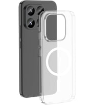 Xiaomi Mi 17T Pro ile Uyumlu Kılıfı Şeffaf İnce M-Safe Şarj Özellikli Kamera Lens Korumalı Sert Silikon Kapak London Renksiz