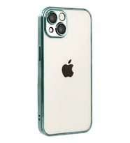 iPhone 15 Razer Lensli Silikon - Yeşil