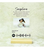 Kişiye Özel Sevgiliye Özel Spotify Plak