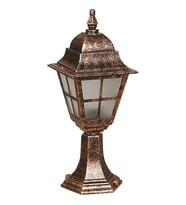 AVONNI BSU-68062-BKR-M1-OP Kahverengi Boyalı Dış Mekan Aydınlatma E27 Aluminyum Polikarbon Cam 18cm