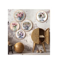 Dekorize Mdf 5 Parça Çerçeve Görünümlü Tablo Set 5008