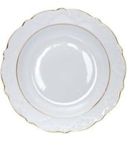 Hazan Altın Yaldız Çukur Tabak 22cm
