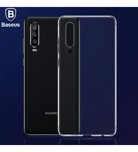 Baseus Huawei P30 Simple Ultra İnce Kamera Korumalı Silikon Kılıf-(5775) - GLST1243-1708