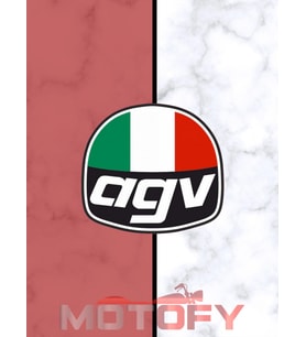 AGV KASK ETİKETİ 8cm STİCKER