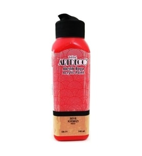 Artdeco Akrilik Boya 140 ml. 3016 KIRMIZI 