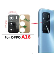 Tkgz Oppo A16 Arka Kamera Camı Lens Yapışkanlı