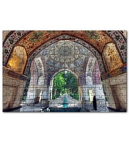 Cakapuzzle İran'da Bir Yapıda Tavan Süslemeleri Puzzle Yapboz MDF (Ahşap) (120 Parça)