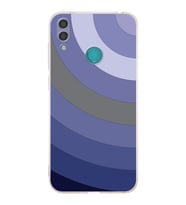 PrintiFy Huawei Y7 2019 Uyumlu Kamera Korumalı Renk Cümbüşü D Tasarımlı Şeffaf Silikon Kılıf
