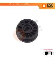 Citroen C-Elysee DD Peugeot 301 2012-On 9677416880 için Sağ Kapı Cam Kriko Tamir Makarası