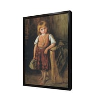 Küçük Çocuk Çerçeveli Mdf Tablo