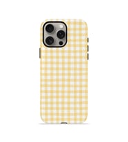 iPhone 15 Pro Vorian Çift Katmanlı Kılıf Butter Gingham