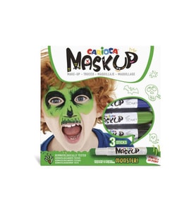 Carioca Yüz Boyası 6 gr. 3 Renk MONSTER 