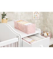 Baby Akordiyon Organizer Çekmece Düzenleyici Medium (pembe) - 04096