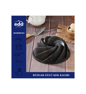 Döküm Rüzgar Gülü Kek Kalıbı 26 Cm, Şık ve Dayanıklı Tasarım