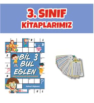 Ata 3.Sınıf Bil Bul Eğlen (Zincirli Çarpım Tablosu Kartelası Hediyeli) (Karışık)