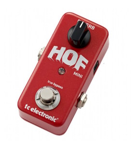 Tc Electronic HOF Mini Reverb Dahili TonePrints* ile Ultra Kompakt Yüksek Kaliteli Yankı Pedalı