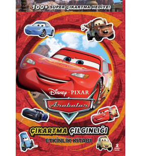 Disney Arabalar Çıkartma Çılgınlığı Etkinlik Kitabı
